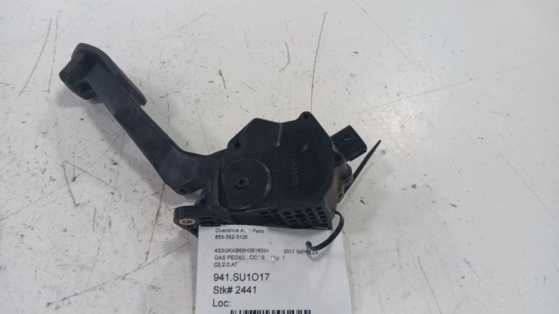 Subaru Impreza Gas Pedal  2017 2018 2019 2020 2021 2022 2023