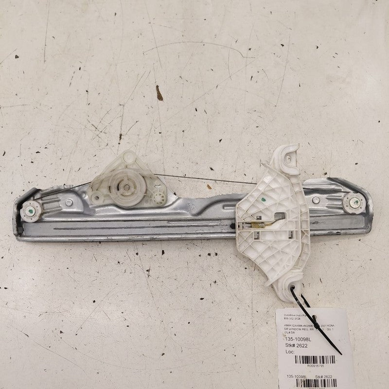 Left Rear Window Regulator Track Fits 18-23 Hyundai Kona
