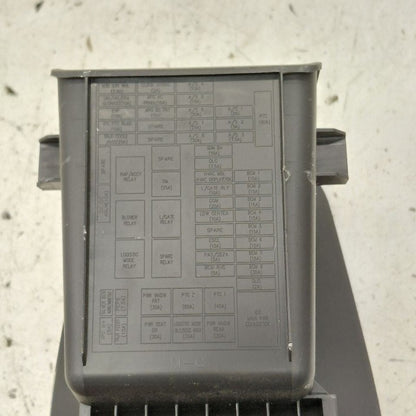 Chevy Trax Fuse Box Cover 2022 2021