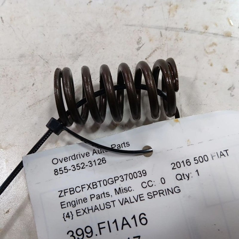 FIAT 500 2.4 Exhaust Valve Spring  2017 2016 OEM