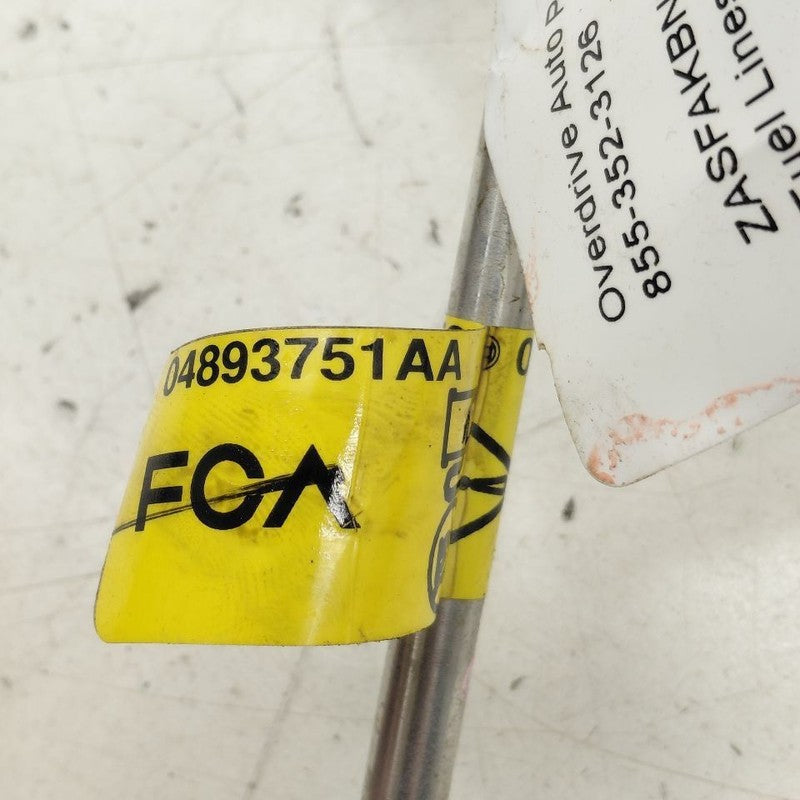 Alfa Romeo Stelvio Gas Fuel Line  2.0 2018 2019 2020 2021
