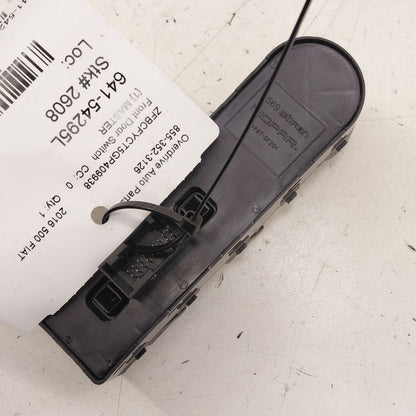 Driver Front Door Master Switch 4 Door X Model Fits 16-17 FIAT 500