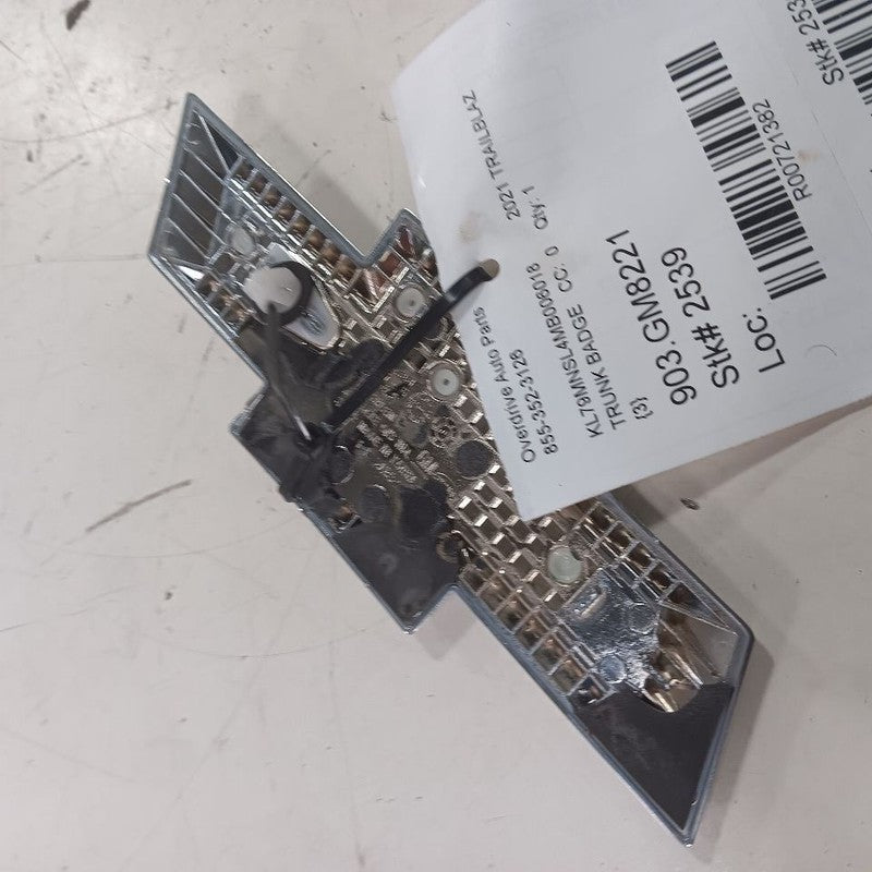 Chevy Trailblazer Trunk Lid Logo Emblem Badge Rear Back 2021 2022 2023 2024 2025