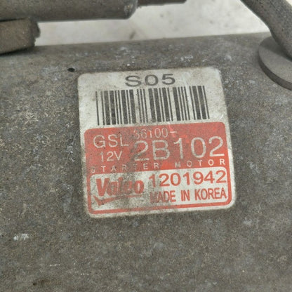 Engine Starter Motor Fits 12-17 Hyundai Accent