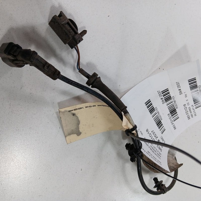 Ford Focus Left Rear ABS Wheel Sensor Wire Wiring Harness Plug  2018 2