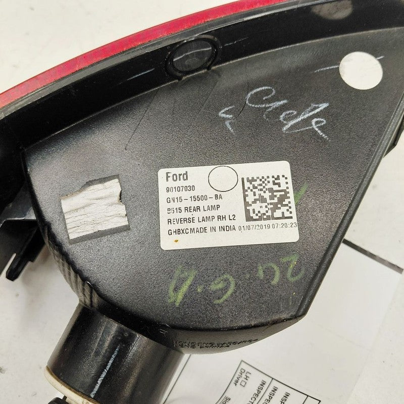 Ford Ecosport Backup Back Up Reverse Reversing Light Lamp  2020 2021 2