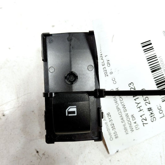 Hyundai Elantra Power Window Switch Right Passenger Rear  2024 2023 20