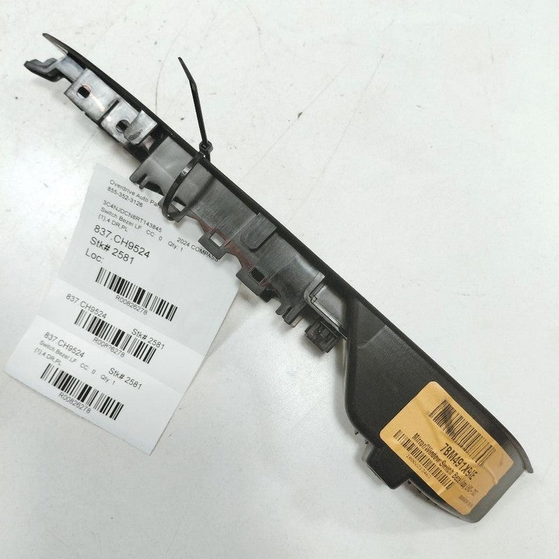 Jeep Compass Window Switch Bezel Trim Left Front 2025 2024 2023 OEM