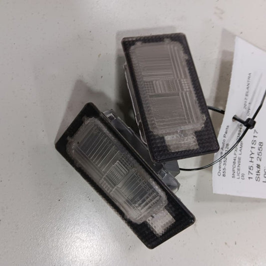 Hyundai Elantra License Plate Light Lamp  2017 2018 2019 2020