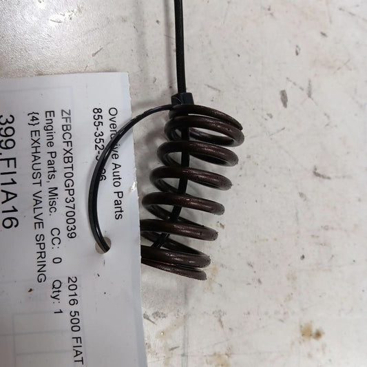 FIAT 500 2.4 Exhaust Valve Spring  2017 2016 OEM