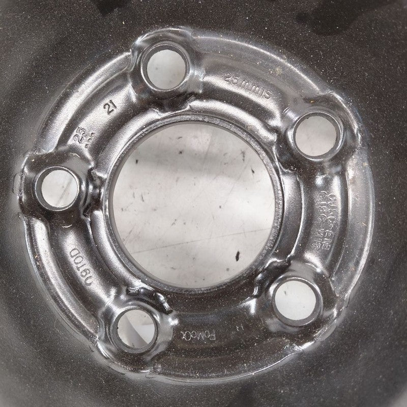 Spare Wheel 17x4 Steel Rim and Tire Fits 13-25 Ford Escape