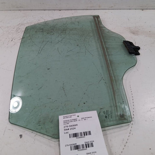 Passenger Right Rear Door Window Glass US Built VIN 5 1st Digit 16-20 