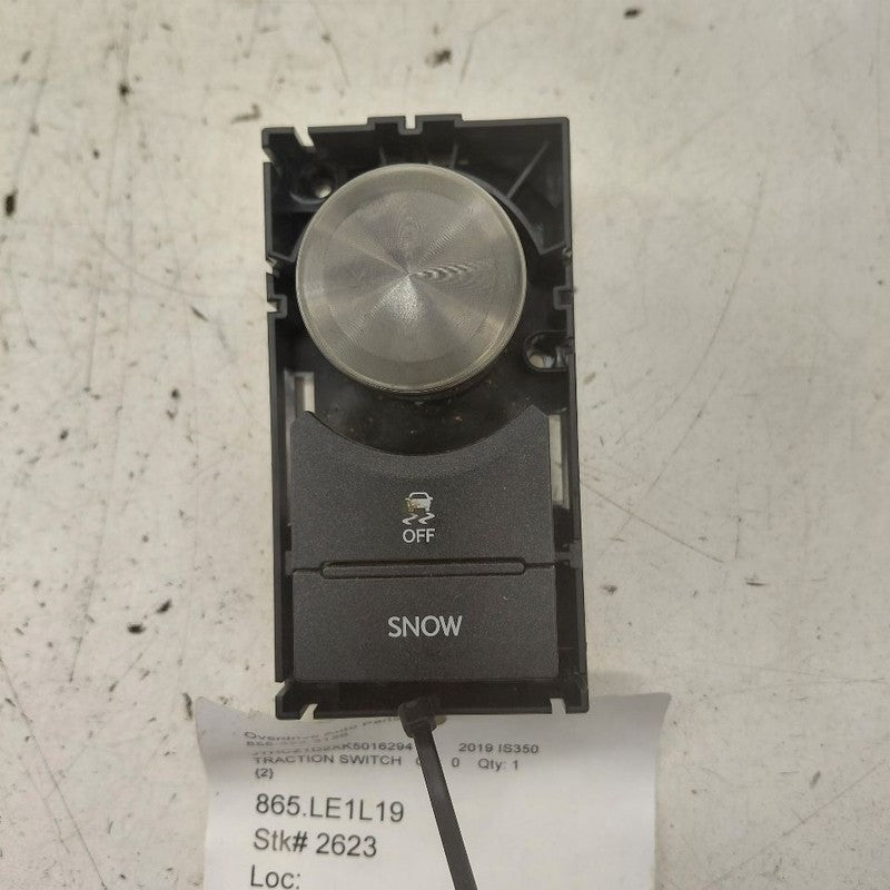 Lexus IS350 Traction Control Switch  2020 2019 2018