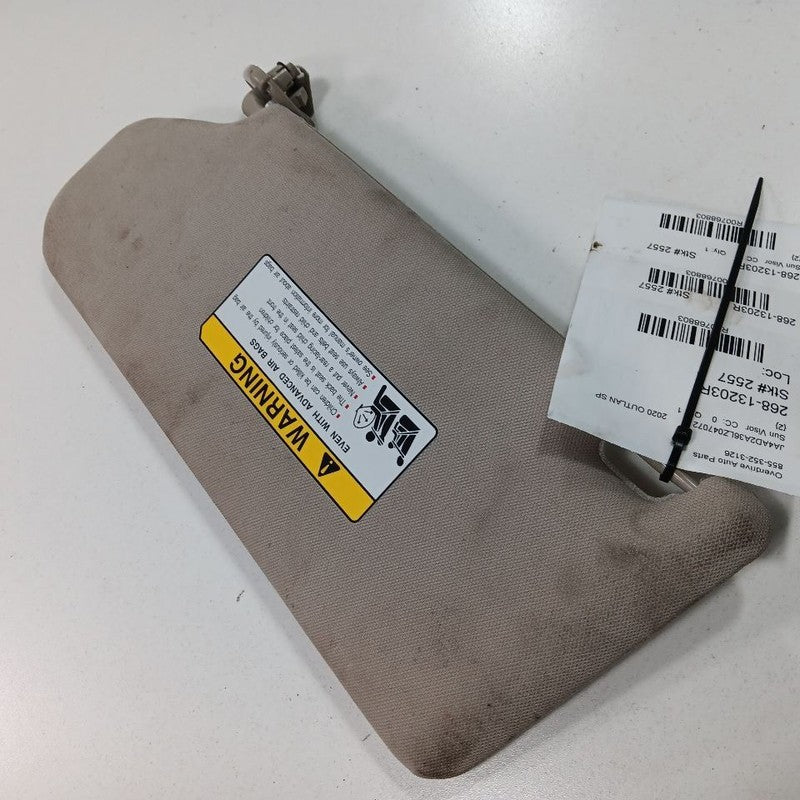 Passenger Right Sun Visor Shade With Illumination 20 Mitsubishi Outlan