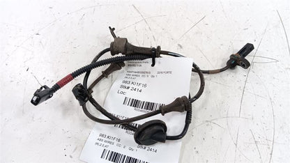 Kia Forte ABS Wheel Sensor Wire Wiring Harness Plug 2016 2015 2014 OEM