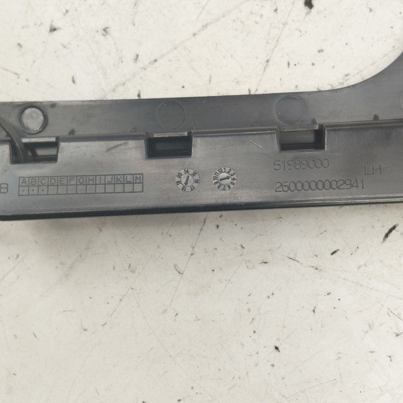 2018 Fiat 500 X Model Left Rear Door Applique Trim {51989000}