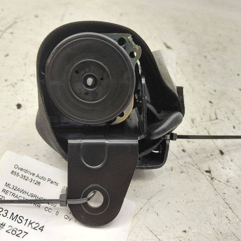 Mitsubishi Mirage Seat Belt Strap Retractor Right Passenger Rear Back 