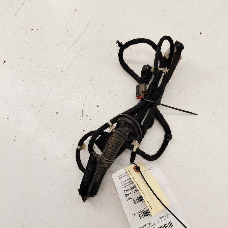 Chevy Trailblazer Door Harness Wire Wiring Right Passenger Rear  2023 