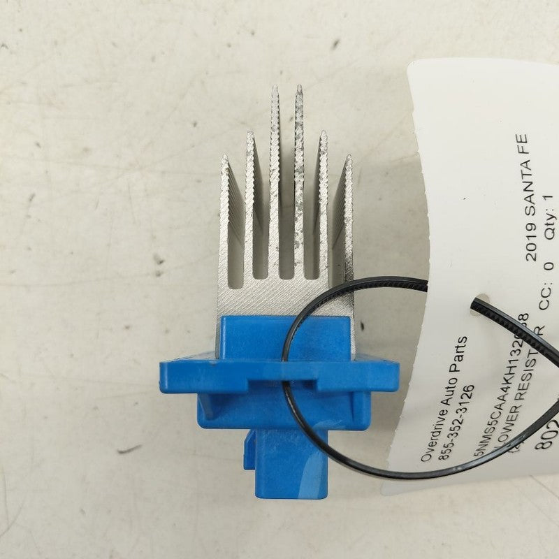 Hyundai Santa Fe Blower Resistor Fan Motor Speed Resistor  2019 2020