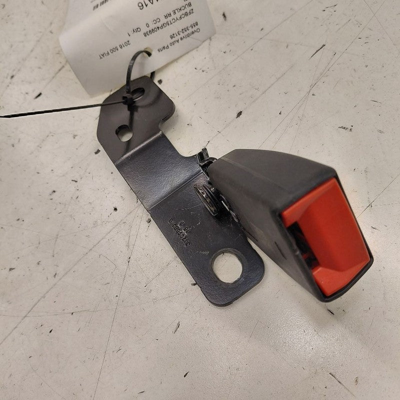 Fiat 500 X Model   Seat Belt Buckle Latch Right Passenger Rear Back  2