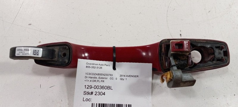 Driver Left Door Handle Exterior Assembly Sedan Painted Front Fits 11-
