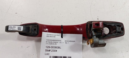 Driver Left Door Handle Exterior Assembly Sedan Painted Front Fits 11-