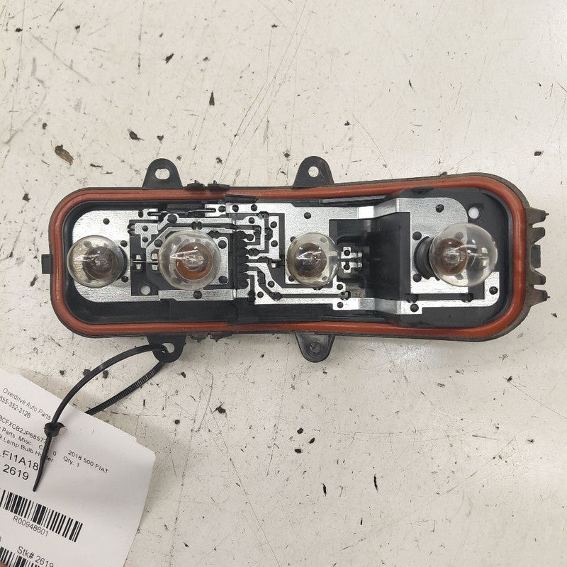 2018 Fiat 500 X Model Passenger Right Rear Lamp Bulb Holder