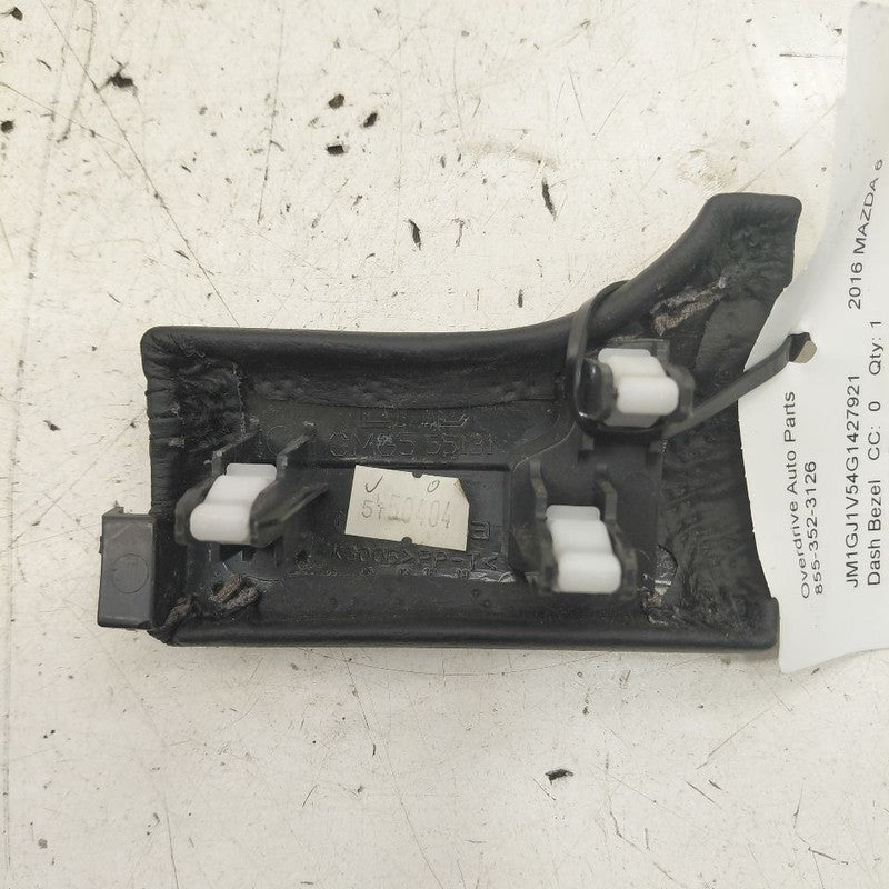 Mazda 6 Dash Bezel Trim {GMG555131} 2016 2015 2014