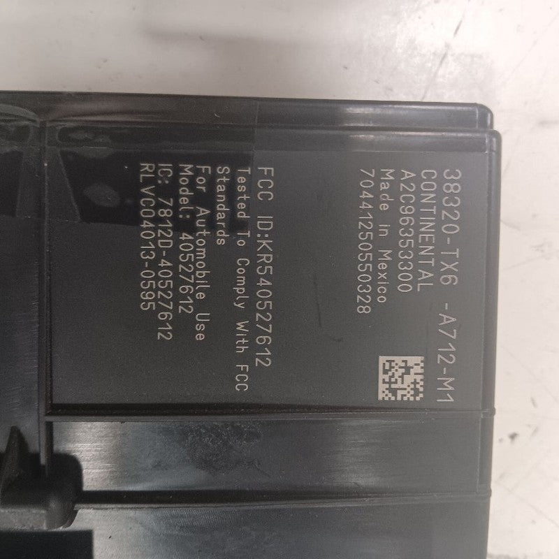 Acura ILX Smart Power Control Module {38320TX6A712} 2016 2017 2018