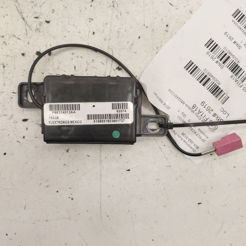 2018 Fiat 500 X Model Passive Entry Antenna Module {68324012AA}