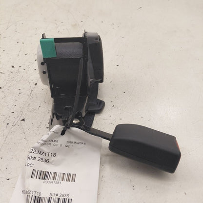 Mazda 6 Seat Belt Strap Retractor Center Middle Rear Back  2018 2019 2