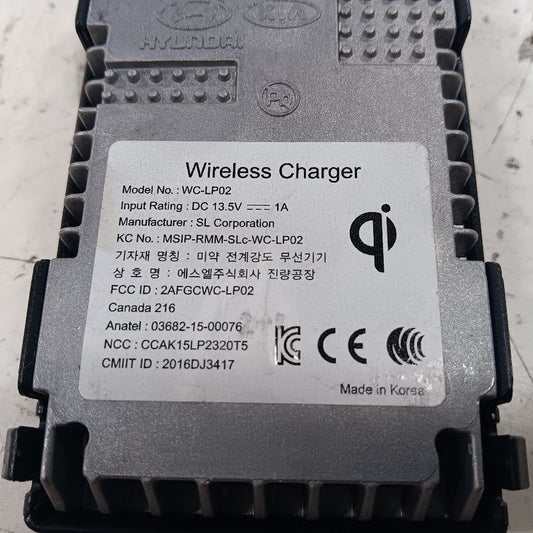 Kia Optima Wireless Charger Charging Unit {95560-D4100} 2020 2019 2018