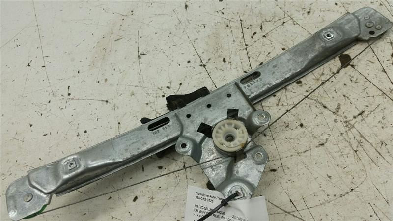 Passenger Right Rear Back Power Window Regulator Motor Track 08-12 Che
