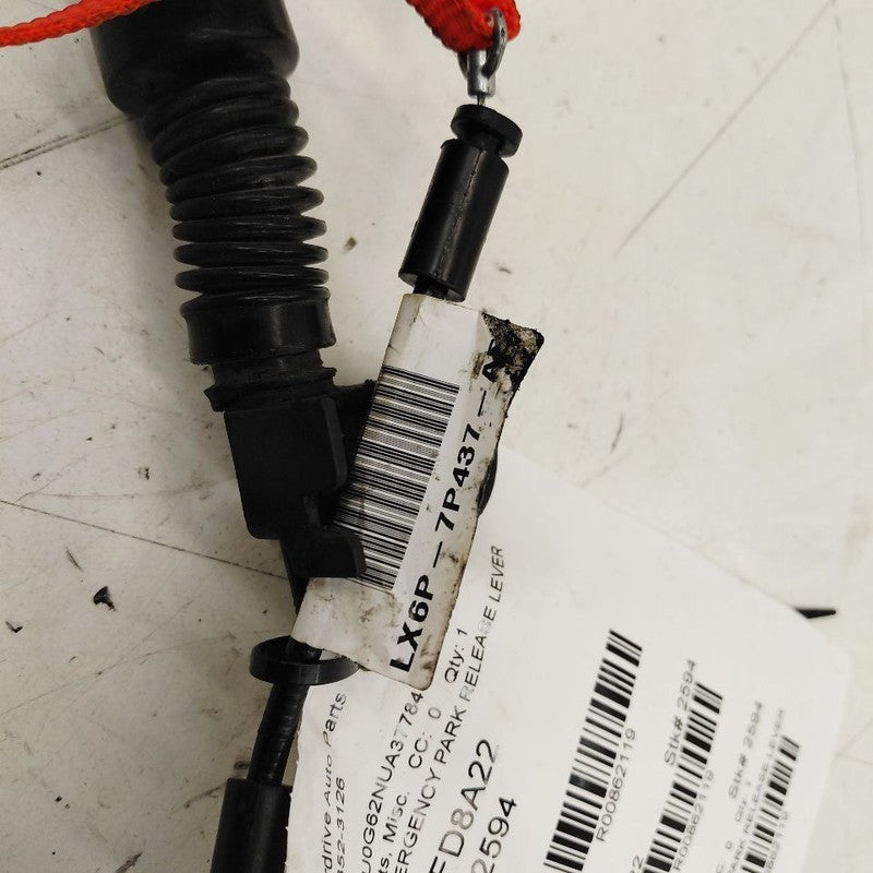 Ford Escape Automatic Transmission Emergency Park Release Lever 2022 2