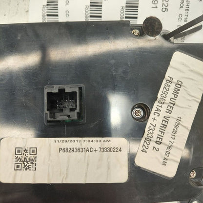 Dual Zone Temperature Control Heat Heater AC Switch 17-23 Chrysler 300