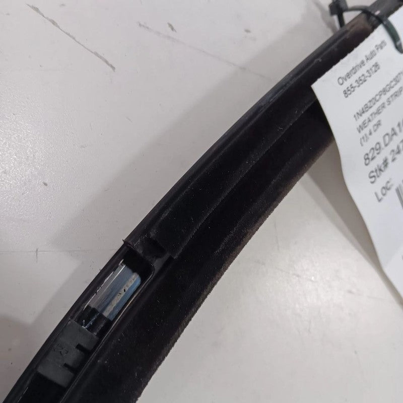Nissan LEAF Door Glass Window Weather Strip Trim Rear Right Passenger 