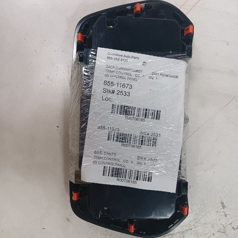 Heat Heater AC Switch Temperature Control Panel Fits 21-22 Jeep Renegade
