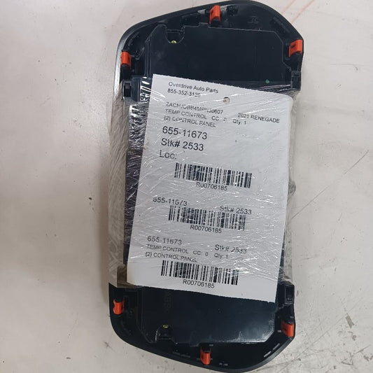 Heat Heater AC Switch Temperature Control Panel Fits 21-22 Jeep Renegade