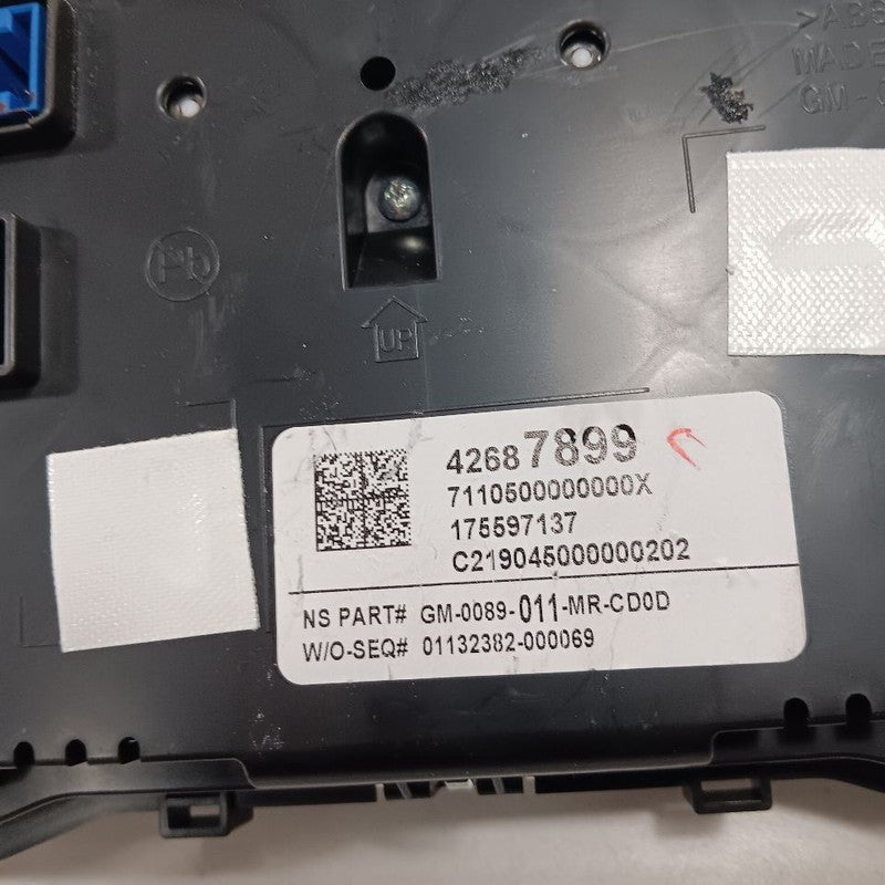 Speedometer Gauge Cluster MPH Opt Umn Fits 19-22 Buick Encore  OEM