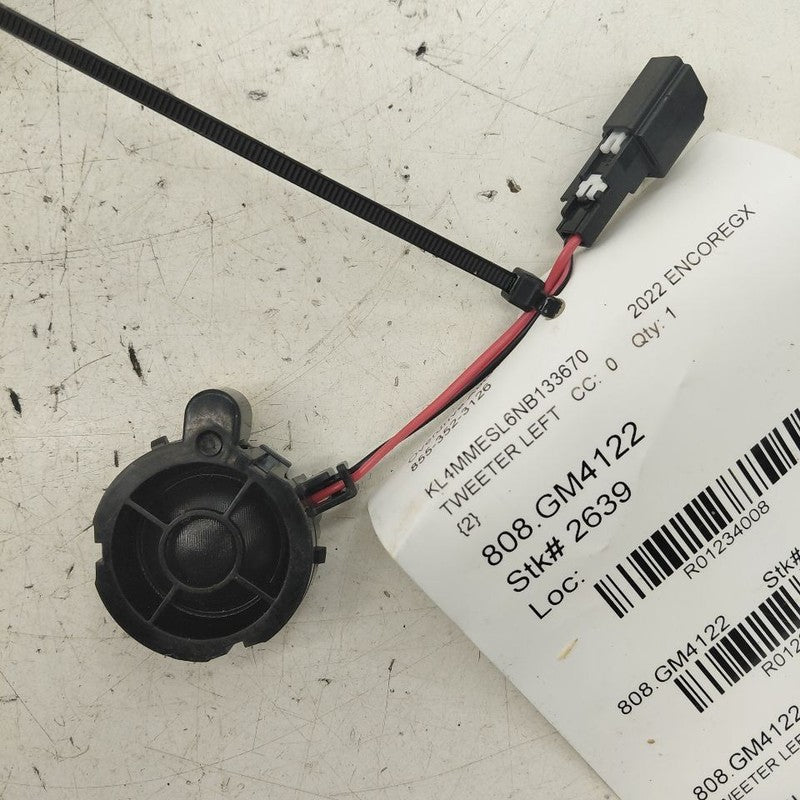 Buick Encore GX Tweeter Left Driver Tweeter Speaker  2022 2023 2024 20