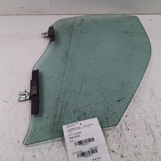 Passenger Right Front Door Window Glass Fits 17-23 Jeep Compass OEM