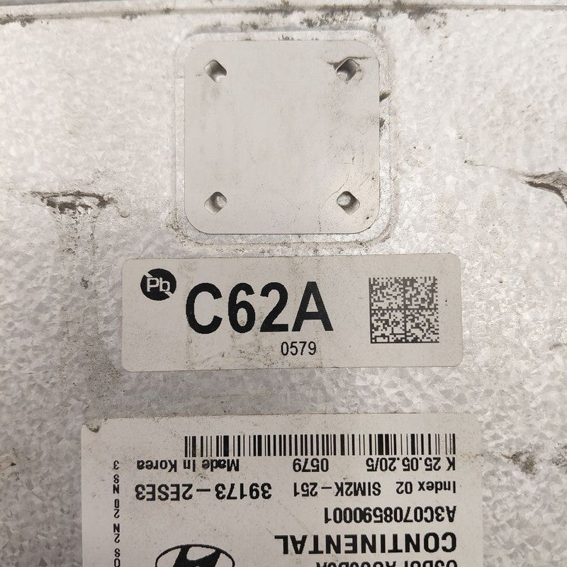 Engine ECM Electronic Control Module Automatic 2.0L FWD 20-21 Hyundai 