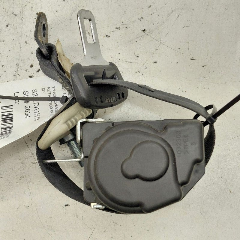 Nissan Versa Note Seat Belt Strap Retractor Right Passenger Rear Back 