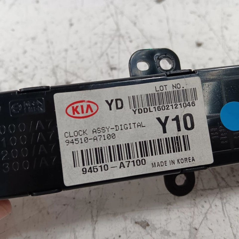 Kia Forte Digital Dash Clock  2014 2015 2016