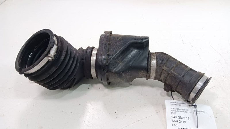Chevrolet Equinox Air Cleaner Tube Intake Hose 2018 2019