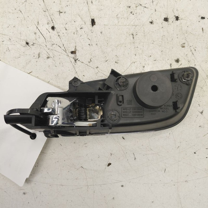 Chevy Trax Door Handle Right Passenger Rear Interior Inside  2022 2021