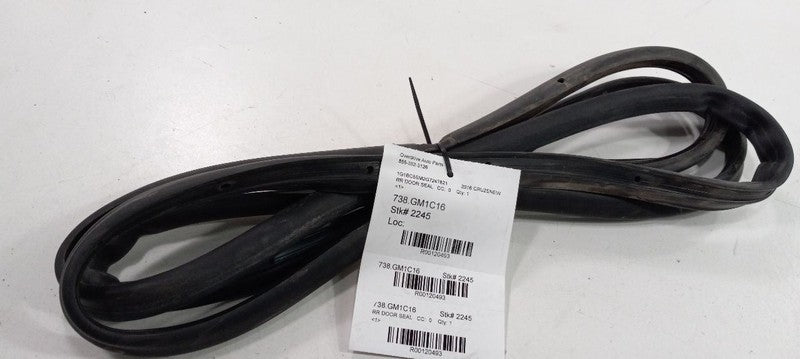 Chevy Cruze On Door Seal Rubber Right Passenger Rear Back 2016 2017 2018