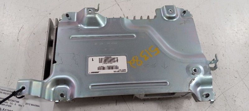 Audio Equipment Radio Amplifier Center Package Deck Sv Fits 09-14 MAXIMA 