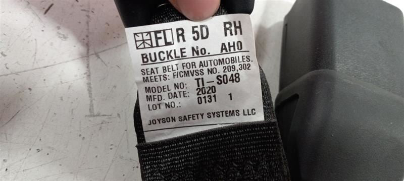 Subaru Impreza Seat Belt Buckle Latch Right Passenger Rear Back 2020 2019 2018 