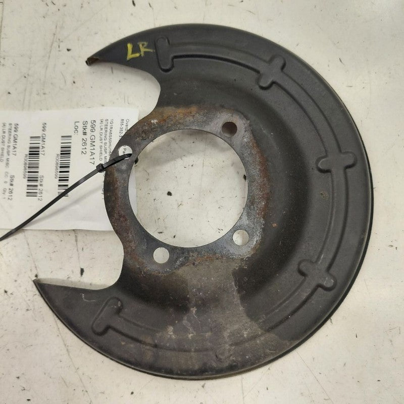 Chevy Volt Left Rear Dust Shield 2016 2017 2018 2019